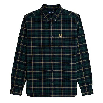 Рубашка Fred Perry Oxford Tartan Shirt
