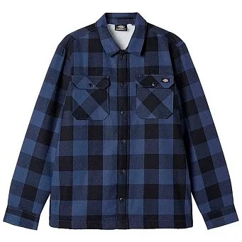 Куртка-рубашка Dickies Lined Sacramento Shirt Navy Blue
